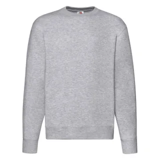 Fruit of the Loom - "Premium" Sweatshirt Überschnittene Schulter für Herren/Damen Unisex (Grau meliert)