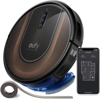 eufy RoboVac G30 Hybrid Saug-/Wischroboter [045 Liter] schwarz/braun