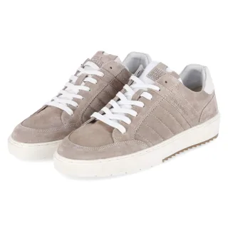 Bullboxer Low Sneaker - Gr. 41 - Taupe - Leder