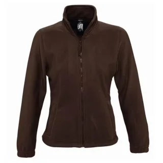SOLS - "North" Fleecejacke für Damen (Dunkle Schokolade)