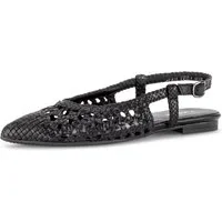 Gabor Slingpumps, Blockabsatz, Sommerschuh in modischer Flechtoptik