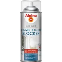 Alpina Alpina Bad & Küche Schimmel-& Flecken-Blocker Spray Schimmelentferner (Auch gegen Ruß- & Nikotinflecken, Schnell Trocknend)