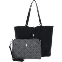 U.S. Polo Assn. Schultertasche Shopping Bag (Set, 2-tlg)