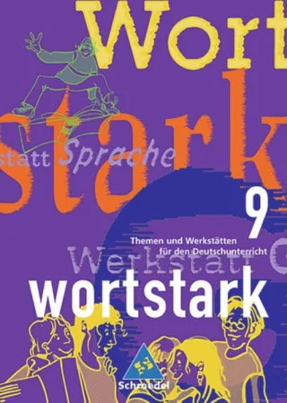 wortstark - Allgemeine Ausgabe 1996: SprachLesebuch 9