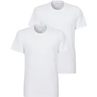 BOSS Rundhalsshirt TShirtRN 2P Comfort (Packung, 2-tlg., 2er Pack) mit Ton-in-Ton BOSS Logo-Schriftzug