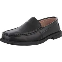 Coolwalk Eleganter Herrenschuh aus Kunstleder für Alltag und Freizeit Slipper (89858849) Blockabsatz Slipper in Schwarz