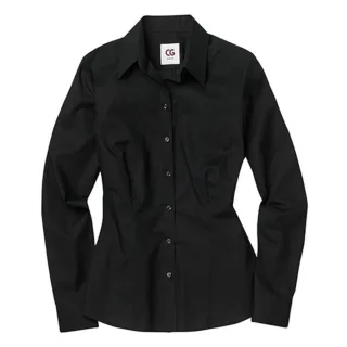 CG Workwear - "Scerni" Bluse für Damen (Schwarz)
