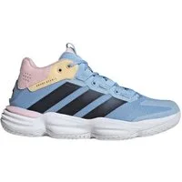 adidas Performance Hallen-Indoorschuhe Courtstabil (Basketball) blau/rosa Damen Squashschuh