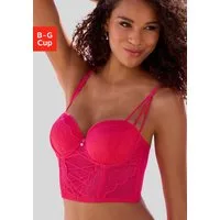 LASCANA Corsage mit Push-up-Kissen im Balconnet-Schnitt, Reizwäsche, sexy Dessous