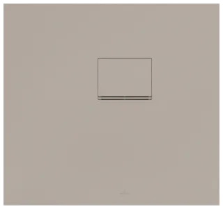 Villeroy & Boch Duschwanne Squaro Infinity 800x700x40mm, flächenbündiger Einbau rechts Antirutsch Al UDQ8075SQI2RVAL