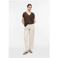 comma Weite Jeans Jeans-Hose LIV - Barrel Leg Jeans in Coloured Denim