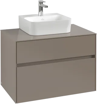 Villeroy & Boch Waschtischunterschrank Collaro C09300 800x548x500mm 2 Ausz. Waschtisch mittig Graphi C09300VR