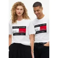 Tommy Hilfiger T-Shirt TH x Cadillac Formula 1® Team GRAPHIC FLAG aus Baumwoll-Jersey, Unisex