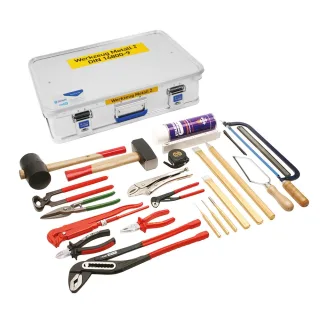 Dönges Werkzeugsatz Metall 2 DIN 14800-9.2 2025-08, komplett in Dönges Firebox , Ausführung:komplett in Dönges Firebox, Abmessung  L x B x H:600 x 400 x 150mm