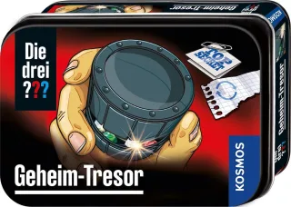 Die DREI ??? Geheim-Tresor (kl. Dose) Schwarz