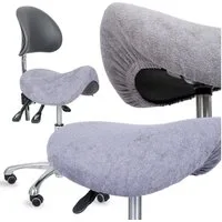 Habys Massageliege Frottee Bezug für Rollhocker, Drehhocker, Durchmesser 34-40 cm
