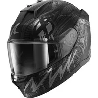 Shark Motorradhelm D-Skwal 3 Shiever Helm, antifog beschichtet,vorbereitet für Kommunikationssystem,geeignet