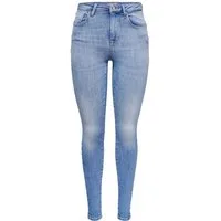 ONLY Stretch-Jeans Only Damen Push-Up Jeans-Hose OnlPower Skinny-Fit Röhrenjeans Denim