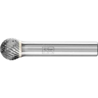PFERD TOOLS Hartmetall Frässtift Kugel KUD Z3P universal mittel kreuzverzahnt - 21112828