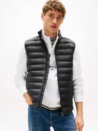 CORE PACKABLE RECYCLED VEST Black - Gr. - XXXL