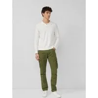 s.Oliver Chinos Hose Regular Fit: Cargo-Hose aus Baumwollmix mit Straight Leg