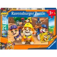 Ravensburger Puzzle Paw Patrol, Bulldoge Rubble und sein Team, 24 Puzzleteile, Made in Europe