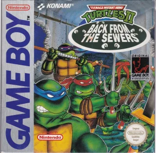 Teenage Mutant Hero Turtles 2 - Back from the sewers [Nintendo Game Boy]
