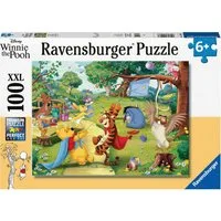 Ravensburger Puzzle Winnie the Pooh, Die Rettung, 100 Puzzleteile, Made in Germany