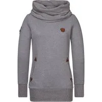 naketano Hoodie Kapuzenpullover Damen Baumwolle, weich, Kapuze, Kängurutasche (Spar-Set, Allroundtalent) Hoodie, weiche Sweatware, Rippbündchen, Streetwear, Loungewear