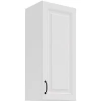 Küchen-Preisbombe Hängeschrank 40 cm Küche Stilo Weiß Küchenzeile Küchenblock Einbauküche Landhaus