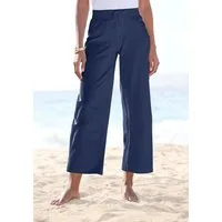 Beachtime by Lascana 7/8-Strandhose aus weichem Jersey, Wide-Leg, Jogginghose, Relaxhose