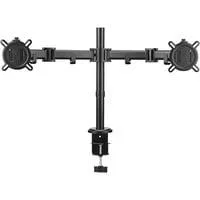 Universal-Doppelmonitorarm DM 2210, Monitorhalterung schwarz, für 33 - 81cm (13" - 32") Monitore