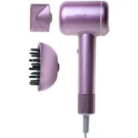 Adler Ionic-Haartrockner Adler AD 2270 SUPERSPEED Ionen Haartrockner pink Diffusor LED-Display
