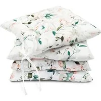 Amilian Stuhlkissen 40x40 mit Bändern - 4er Set Sitzkissen - Outdoor Indoor - Sitzauflage, waschbar