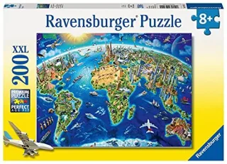Ravensburger Puzzle 12722 - Große weite Welt [200 Teile]