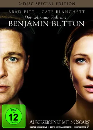 Der seltsame Fall des Benjamin Button (Special EditionDigi-Pack inklusive hochwertigem Filmbooklet 2 DVDs)