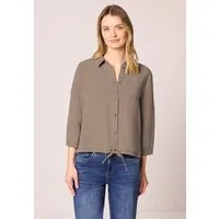 STREET ONE Hemdbluse mit 3/4 Ärmeln