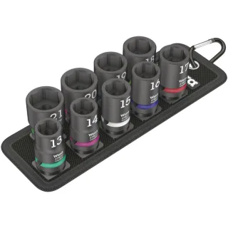 Wera Belt C Impaktor 1 Steckschlüsseleinsatz-Satz, 1/2"-Antrieb, 10-teilig - 05004580001
