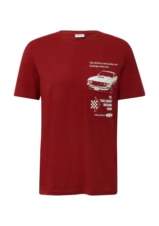 s.Oliver - T-Shirt rot - Gr. - XL