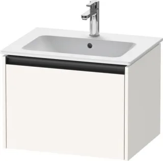 Duravit Ketho.2 Waschtischunterbau wandhängend Weiß Supermatt 610x480x440 mm - K25062084840000 K25062084840000