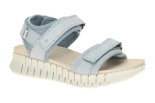 Ecco 21310302434 Gruuv Sol Damen Sandale dusty blue flexibel Zwei-Wege-Flex S...