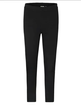 THE FASHION PEOPLE - Basic Leggins long deep black - Gr. - S