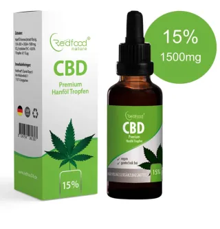 CBD ÖL 15% Vollspektrum Hanf Öl 10ml (1500mg)