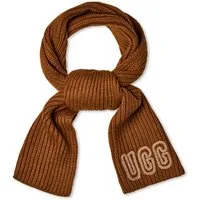 UGG Strickschal Chunky Crafted Rib Scarf, Schal mit Rippenmuster aus grobem Strick