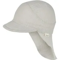 Sterntaler® Schirmmütze Schirmmütze mit Nackenschutz uni (1-St)