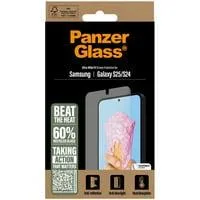All-in-One Displayschutz, Schutzfolie transparent, Samsung Galaxy S25 / S24, Ultra Wide Fit, EasyAligner