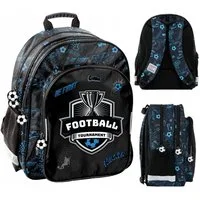 Festivalartikel Schulrucksack Schulrucksack Fußball Design 1-3 Klasse Jungen, Wasserfest, Leicht