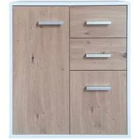 HTI-Line Kommode Nina mit zwei Schubladen (Stück, 1 Kommode), Anrichte Sideboard Schrank