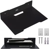 Maclean Wandregalhalter MC-122 TV-Wandregal für Tuner-Decoder, Abmessungen: 300 x 205 x 60 mm, max. 5kg