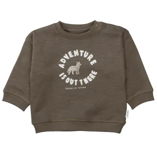 STACCATO - Kn.-Sweatshirt dark brown - Gr. - 80